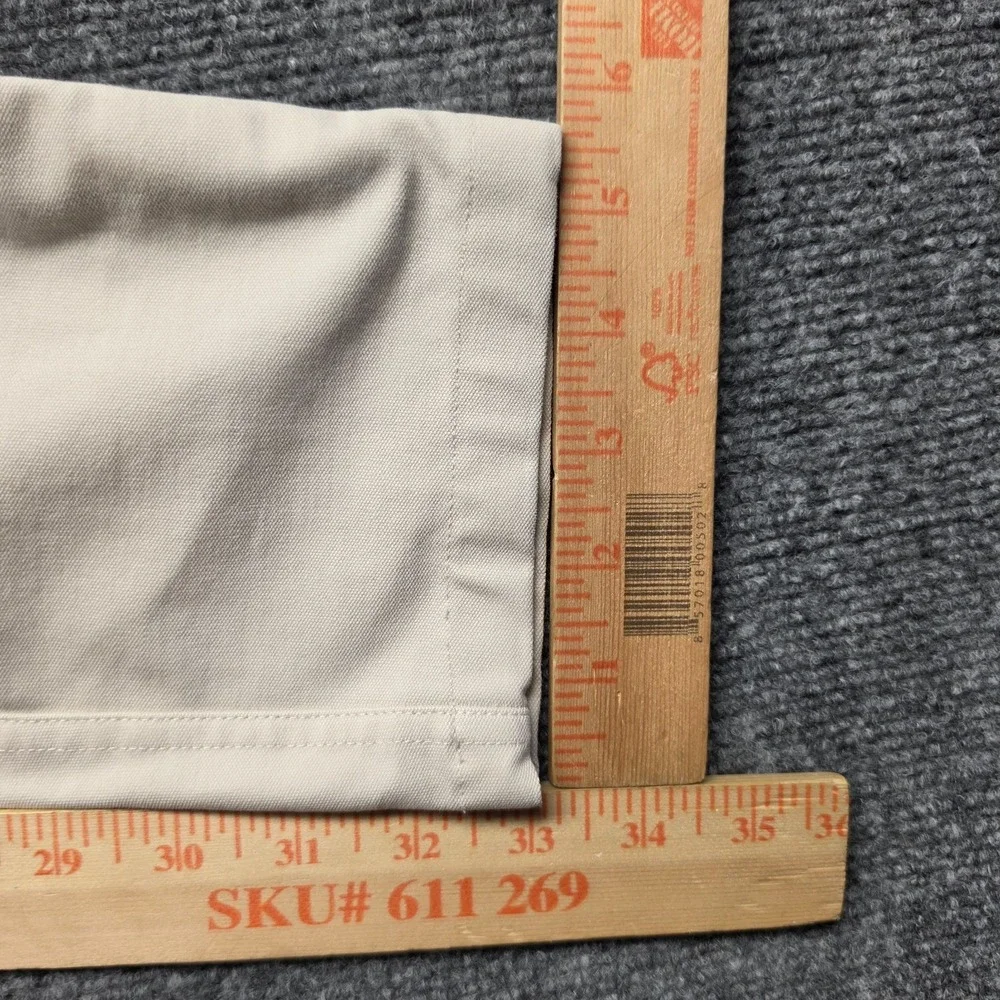 Lululemon Mens ABC Pant 5 Pocket Slim Performance Stretch Pants Khaki Size 32x33